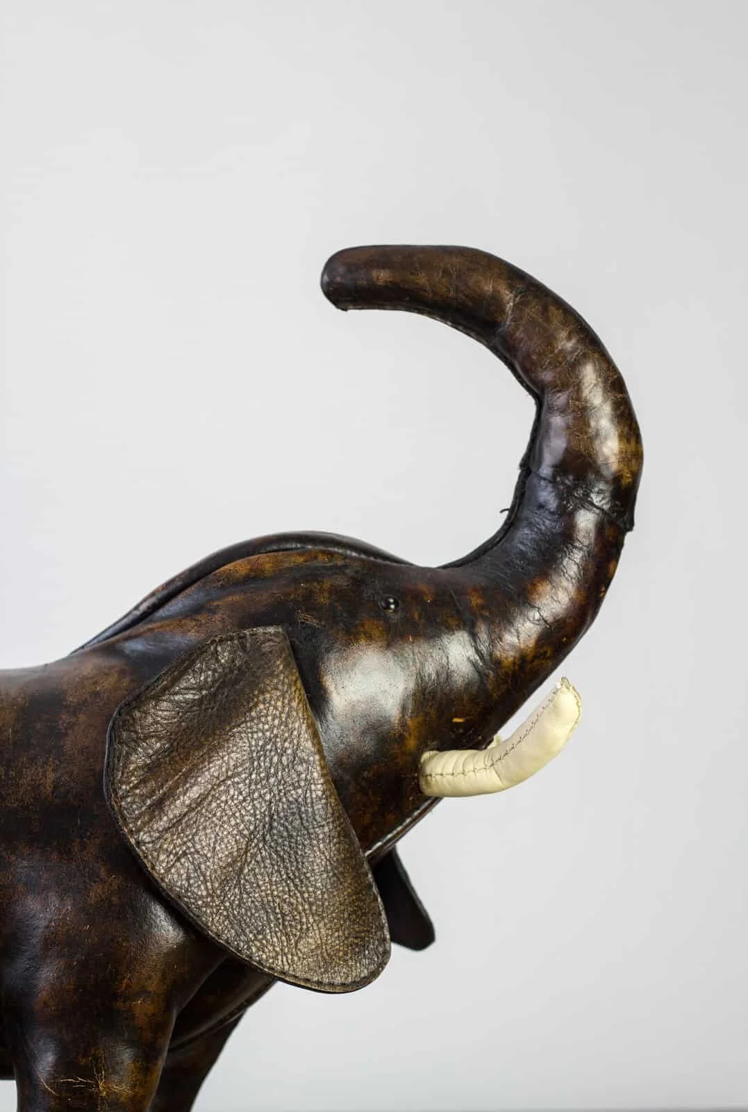 Omersa Elephant Footstool Antiques Workshop Exceptional